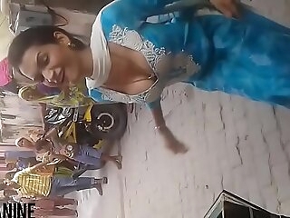 Hot indian babe low-spirited boobs jizzed at her toughness
