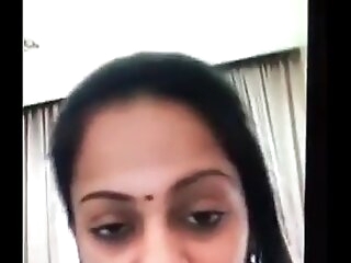 Desi bhabhi having video conversation with devar